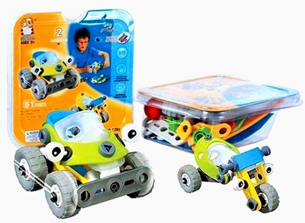 Build Play 55 Parça 2 Model Yapılabilen Esnek Oyuncak