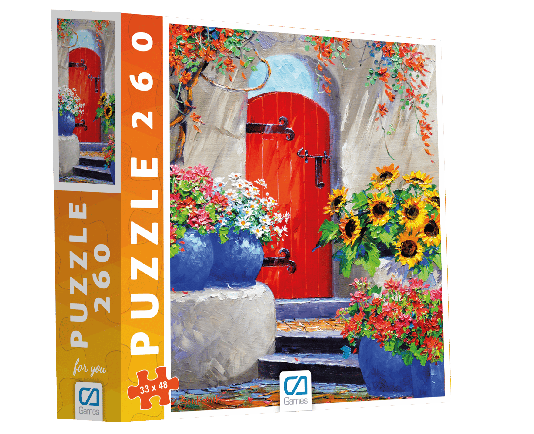 Ca Games Kırmızı Kapı Puzzle 260 Parça Ca260-6001