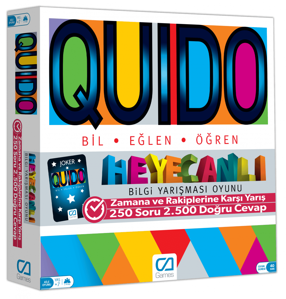 Ca Games Quıdo Board Game Caoyn-5046