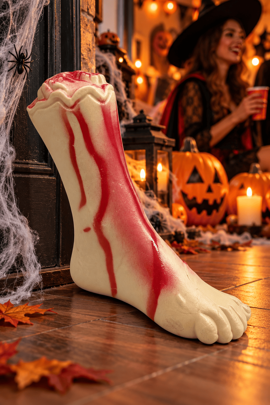 Cadılar Bayramı Halloween Plastik Kesik Ayak
