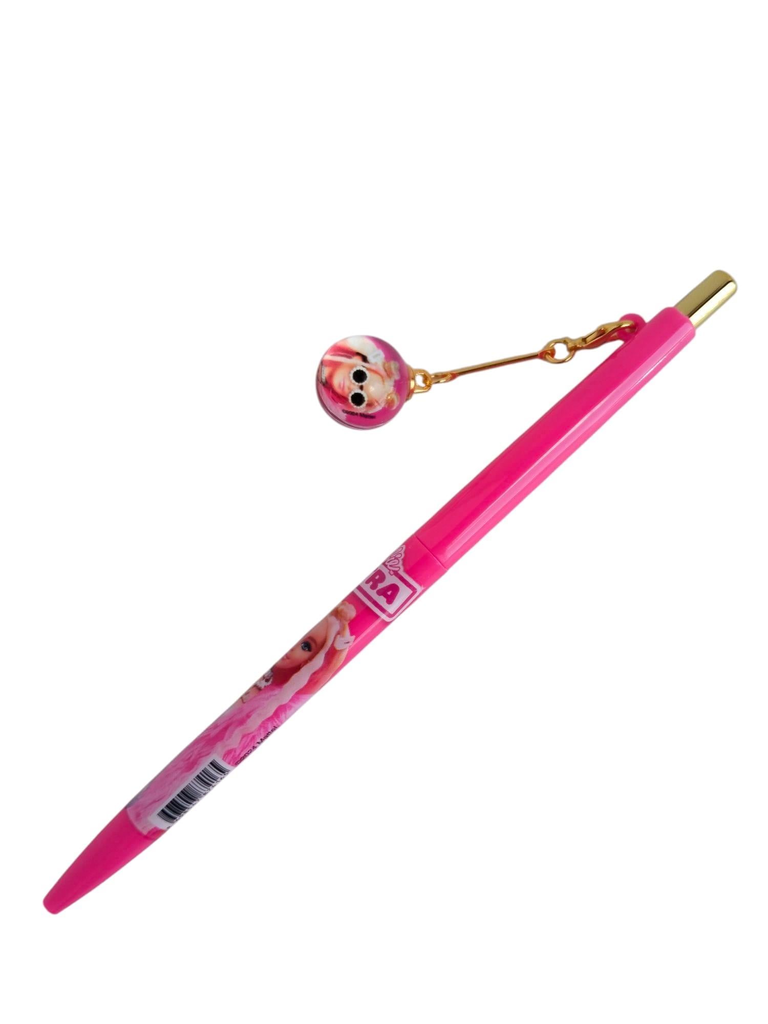 Cem Dolphin Barbie Versatil 0,7mm Uçlu Kalem Maskotlu Barbie Yazılı B-2141 