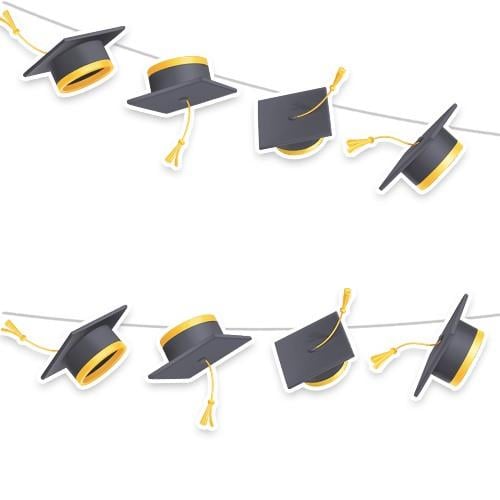 Dekoratif Banner Mezuniyet partisi süslemesi 160*17CM