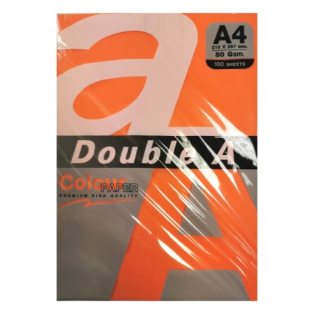 Double A Renkli Fotokopi Kağıdı 100lü Renkli 80Gr Rainbow5