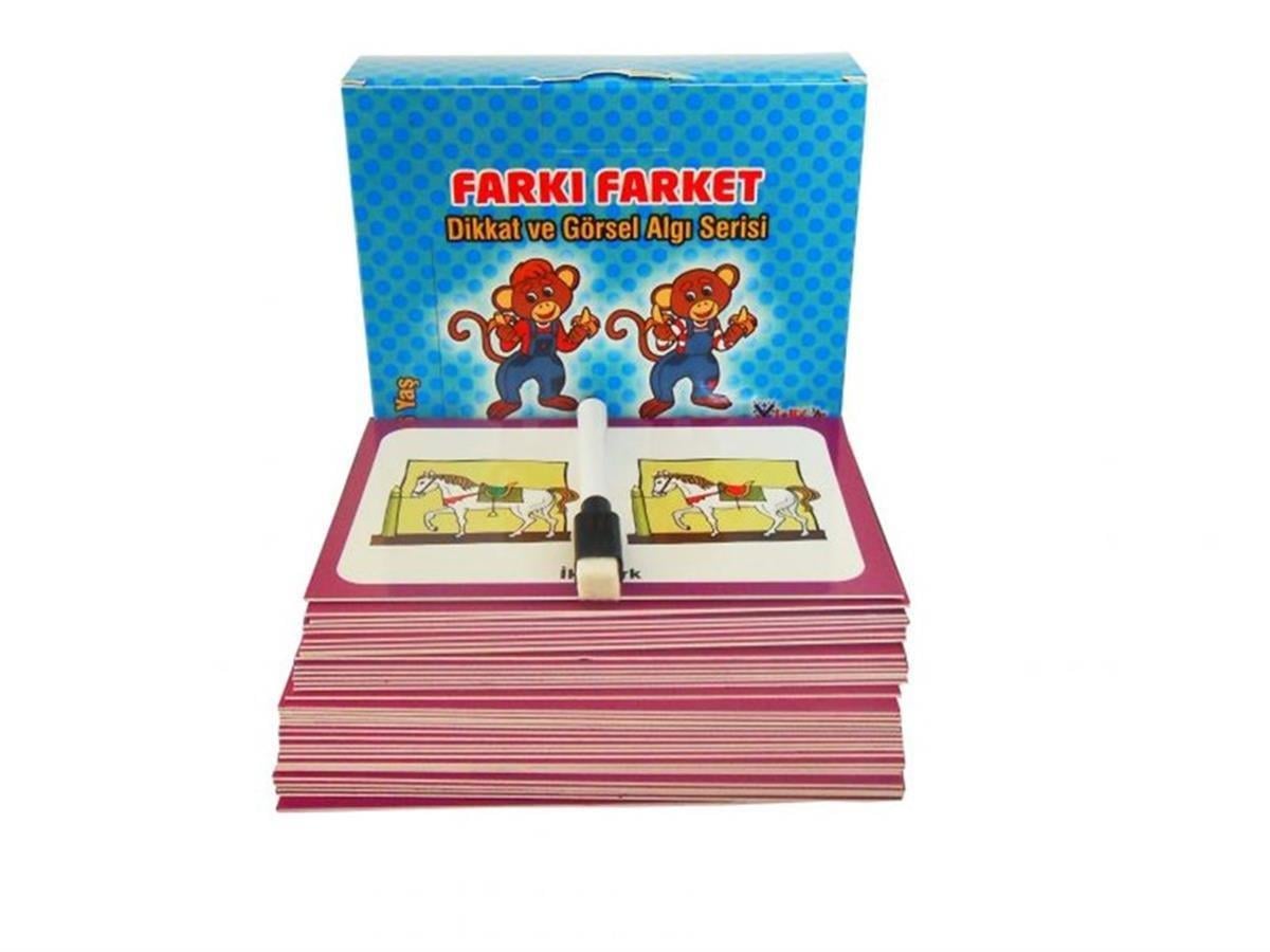 Farkı Farket Dikkat ve Görsel Algı Serisi (7-77 Yaş)