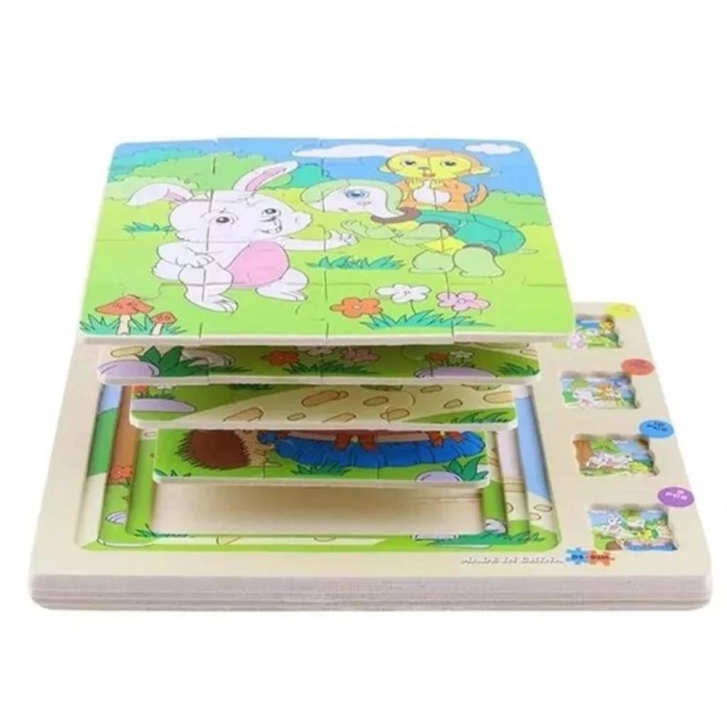 Filipp Pp-36 Ahşap Puzzle 9-12-16-20 Parça