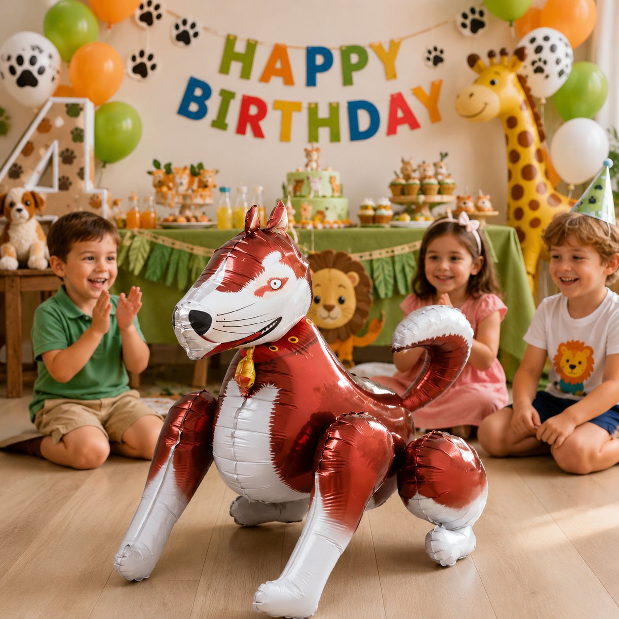 Folyo Balon -4D Köpek-68X58CM