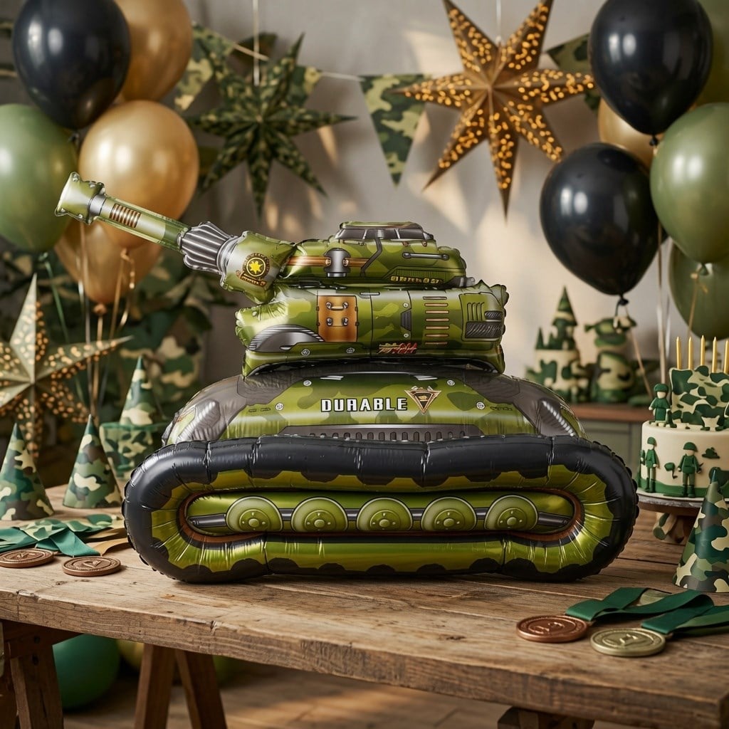 Folyo Balon -4D Tank-42X70CM
