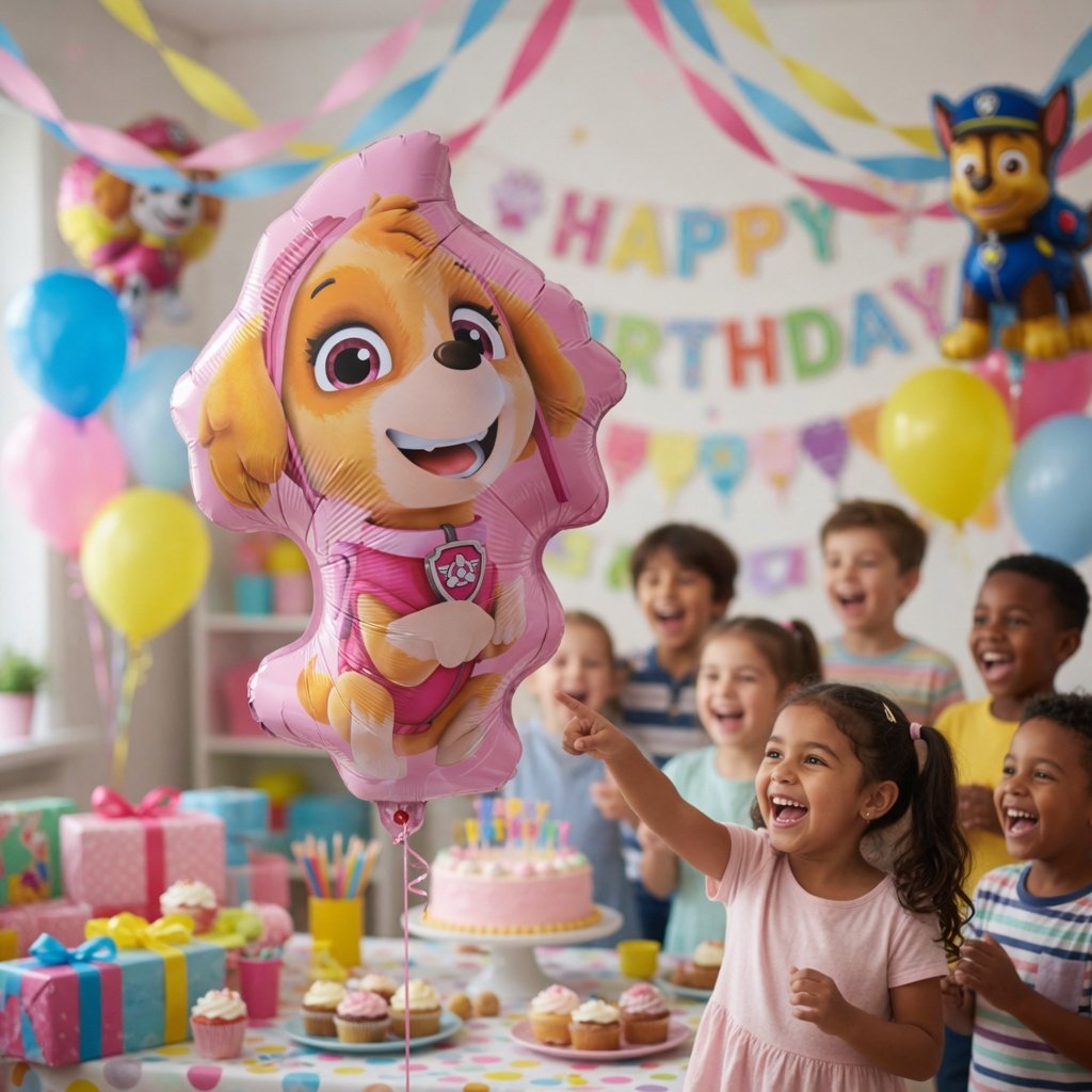 Folyo Balon Paw PATROL SKYE (48X70 CM)