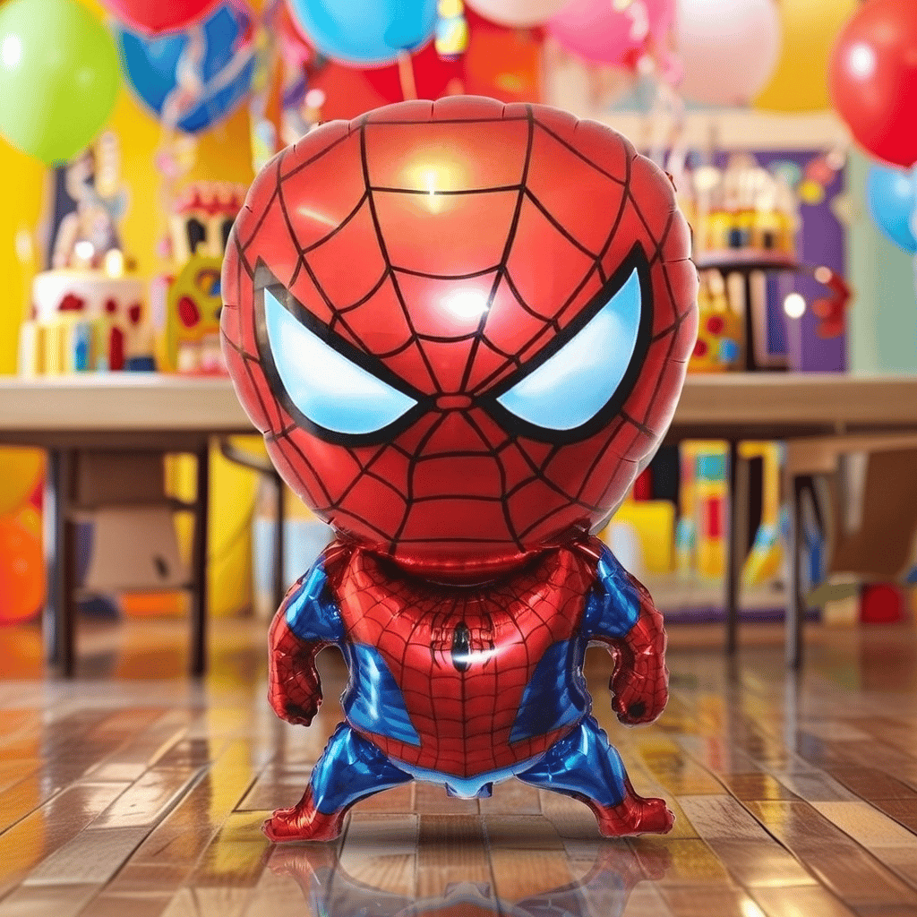 Folyo Balon Spiderman 70x44 cm helyuma uyumlu