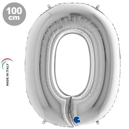 Folyo Rakam 0 Gümüş 40 Inc 101 Cm GRABO