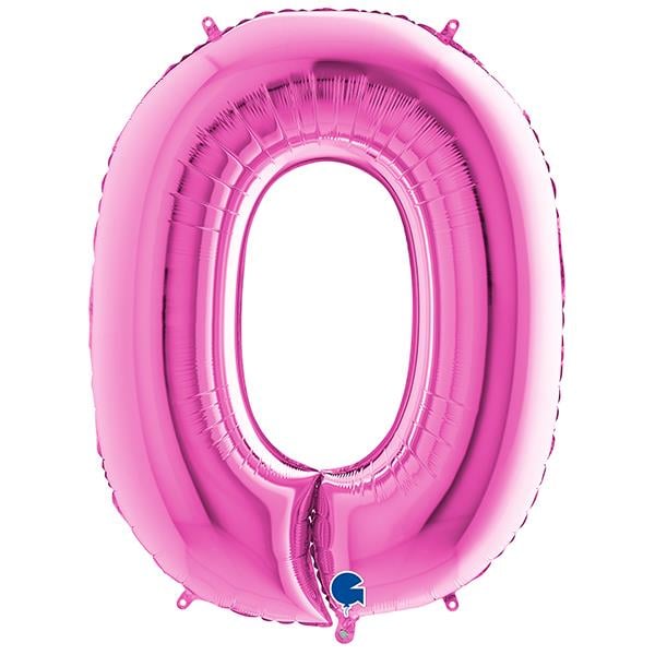 Folyo Rakam 0 Pembe 40 Inc 101 Cm GRABO