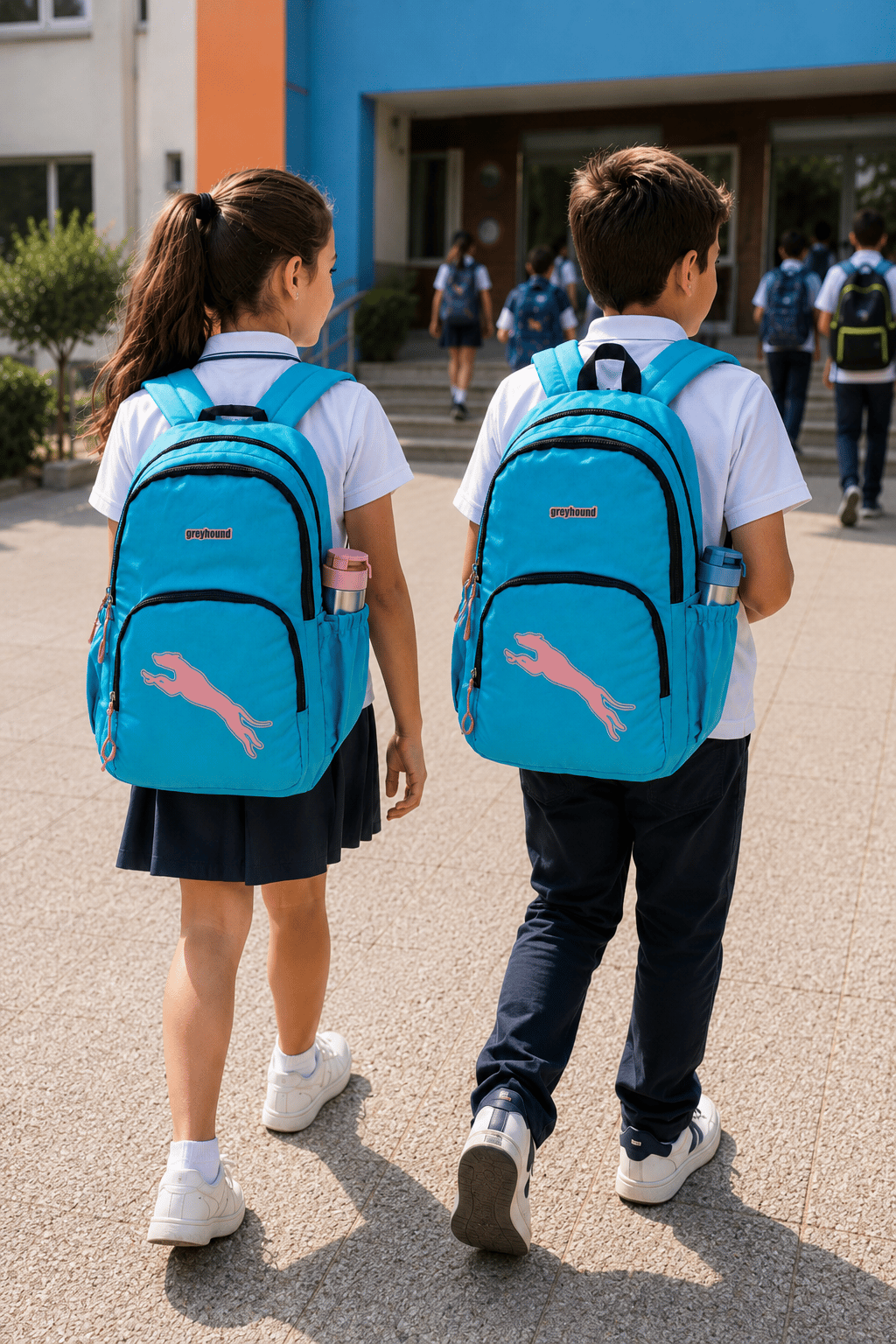 Greyhound puma turkuaz 3 göz.sırt okul çantası 900