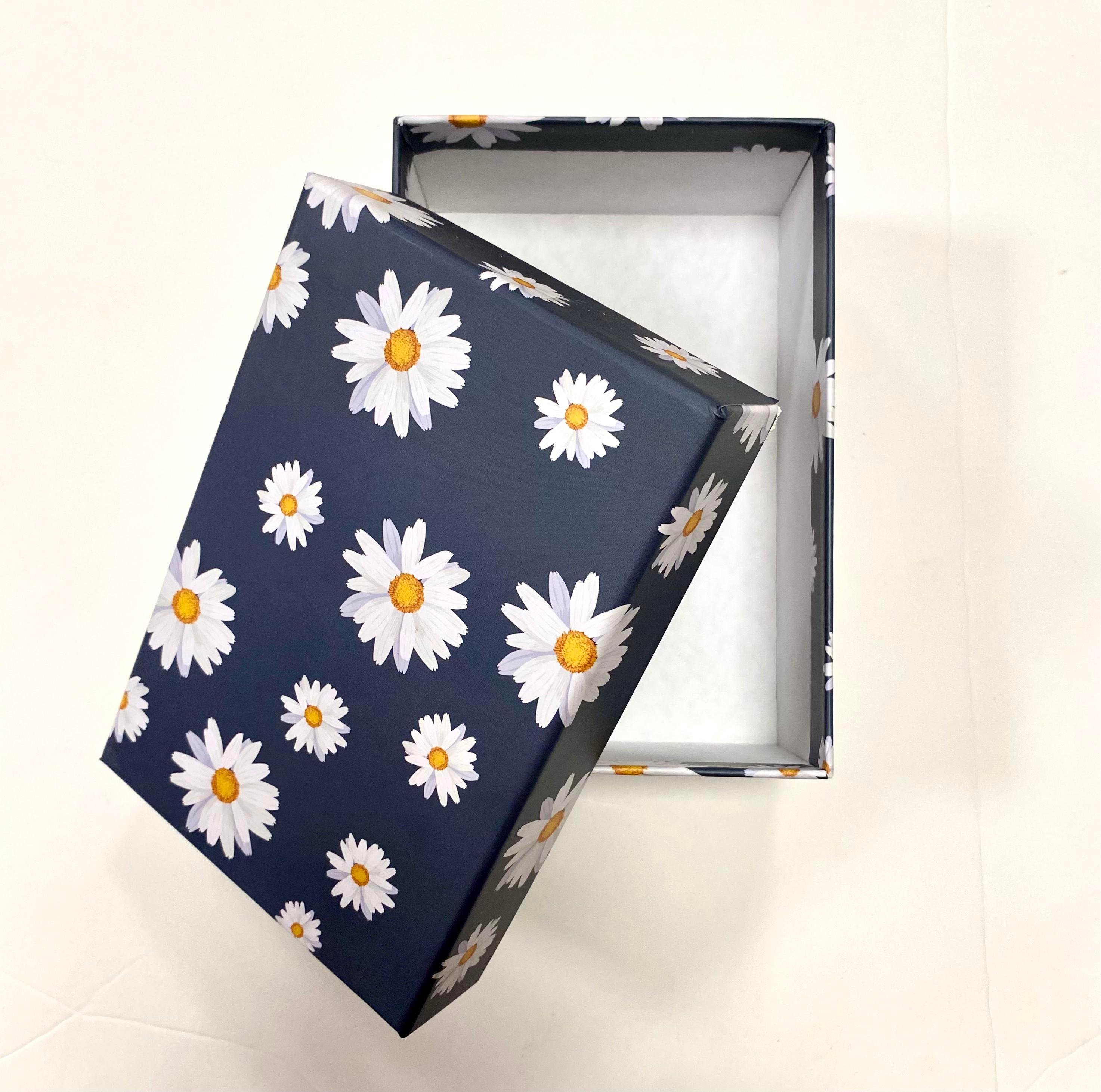 Hediyelık Kar.ku. Dik.Papatya Desen 32,*23,5*12cm 