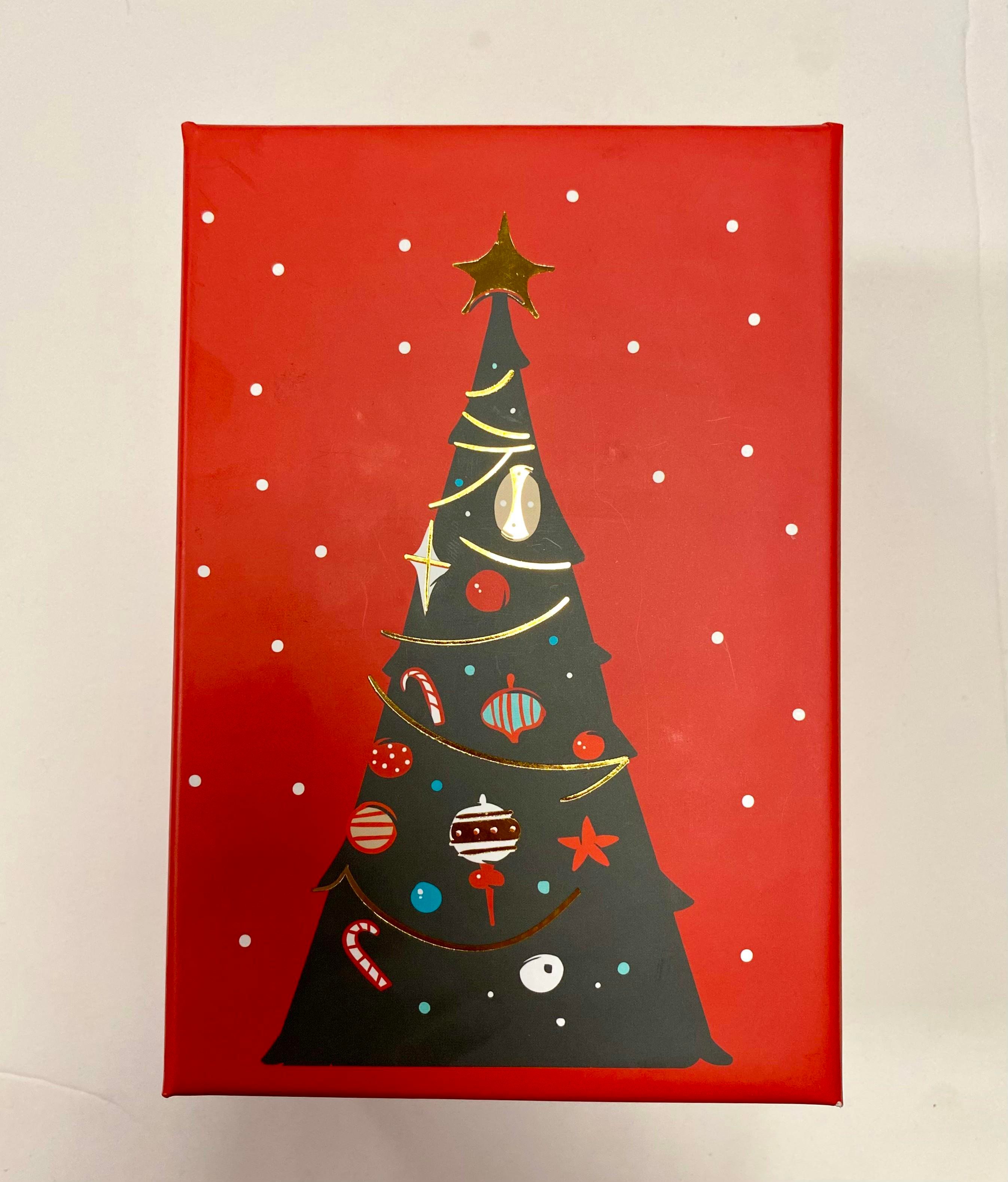 Hediyelık Kar.ku. Yılbaşı Çam Dikd.18,5*12,5*7cm