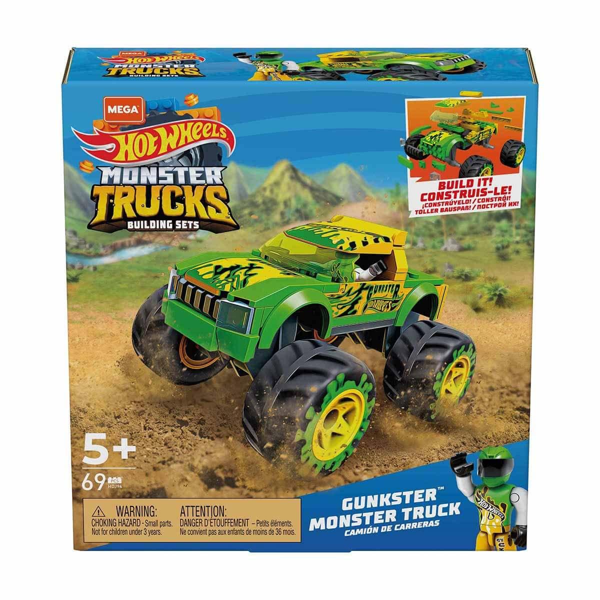 Hot Wheels Mega Gunkster Monster Truck HDJ94