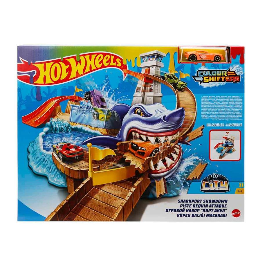 Hotwheels Köpekbalığı Renk Değiştiren Araç Seti