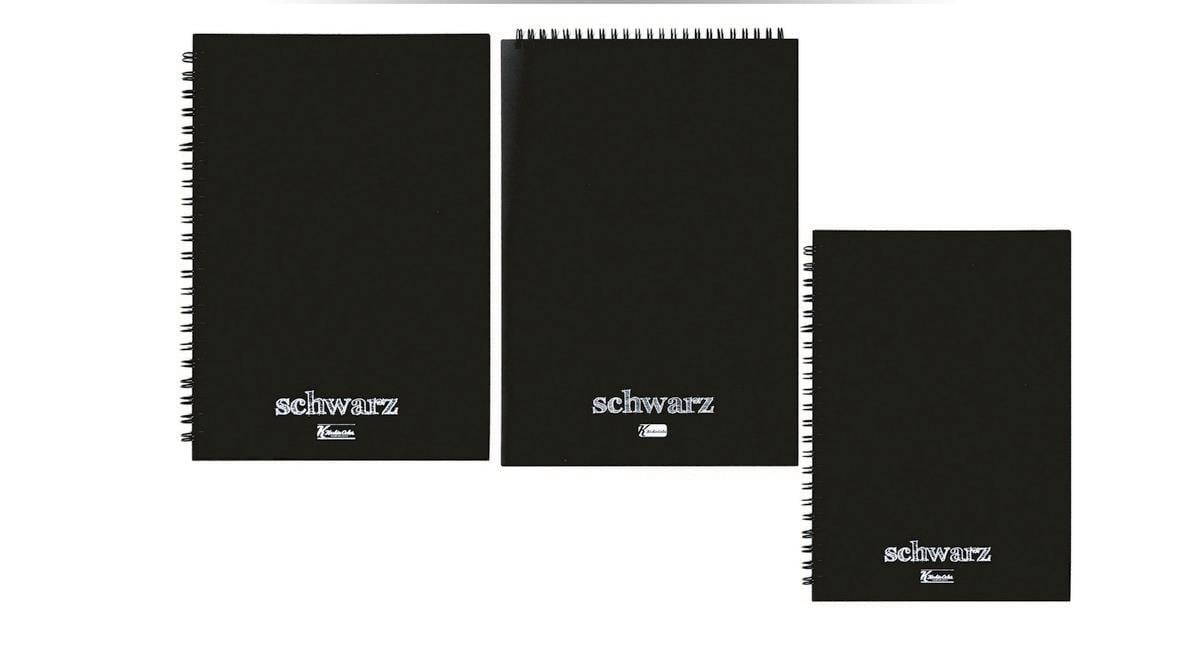 Keskin Color Spiralli Defter Karton k.Siyah Defter