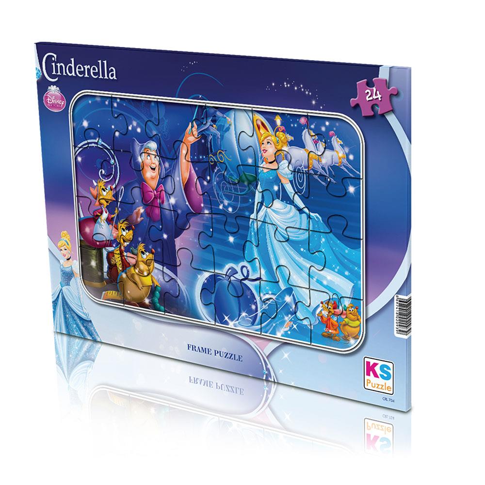 Ks Cindrella frame puzzle 24 prç. CRL-704