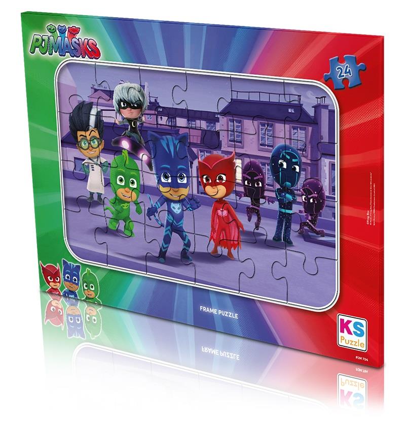 Ks Games Pj Masks Frame Puzzle 24'Lü PJM-704