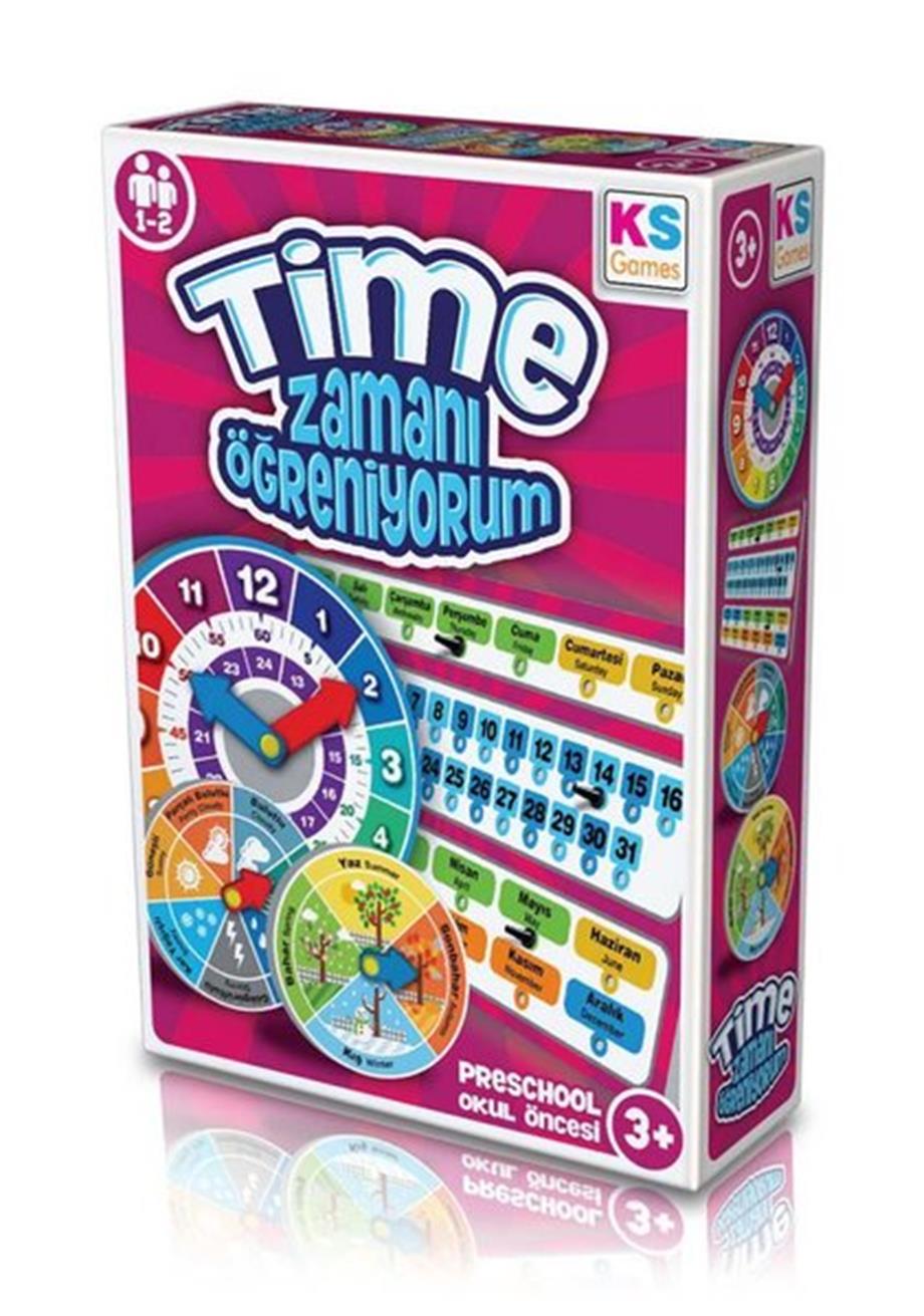 Ks Games Zamanı Öğreniyorum Eğitici Oyun