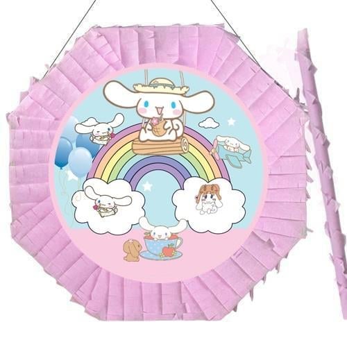 Kuromi Cinnamoroll Pinyata 42cm + Sopası