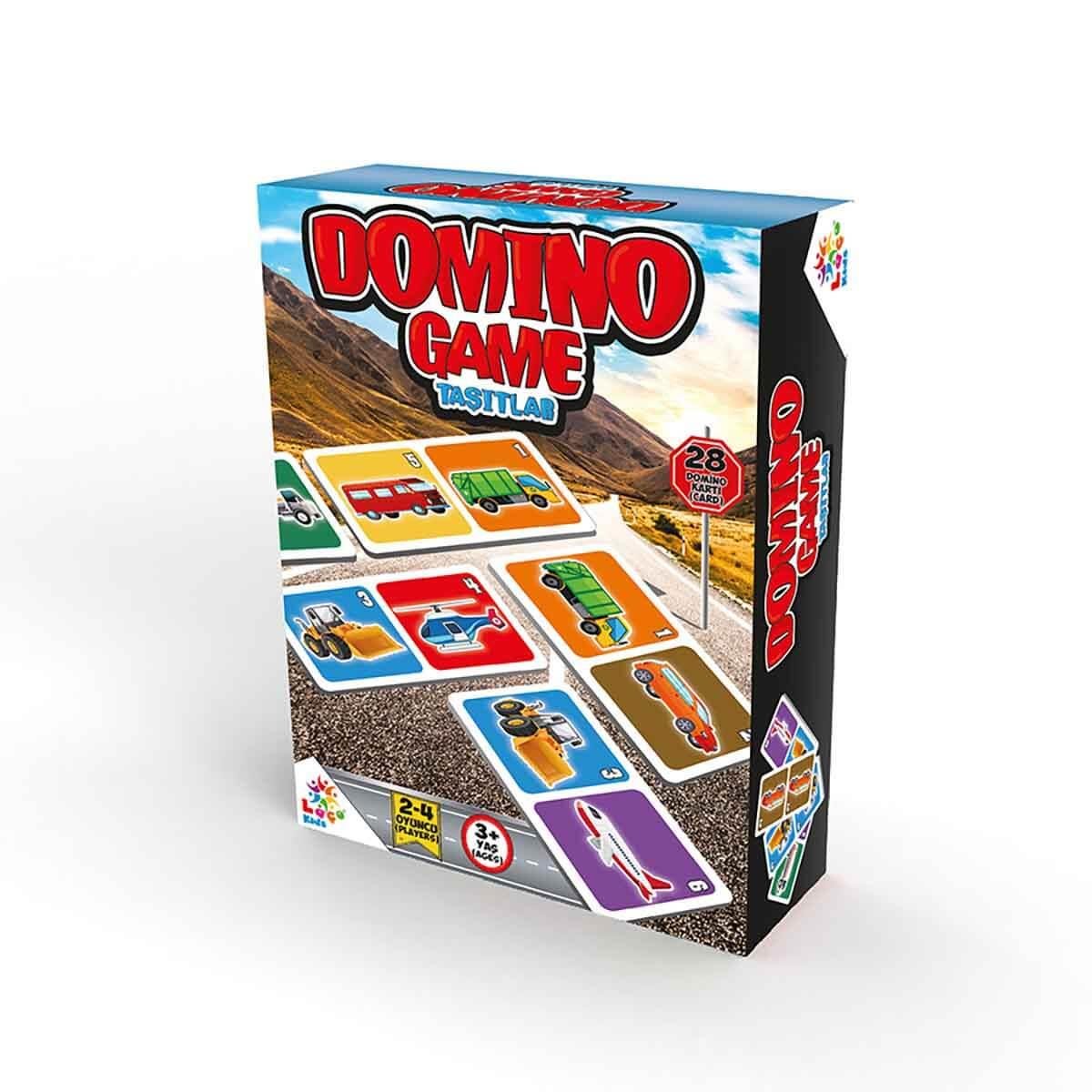 Laço Kids Domino Game Taşıtlar Lc7228