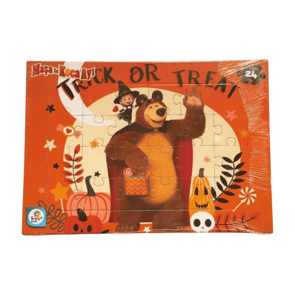 Laço Kids Masha Koca Ayı 24 Parça Frame Puzzle
