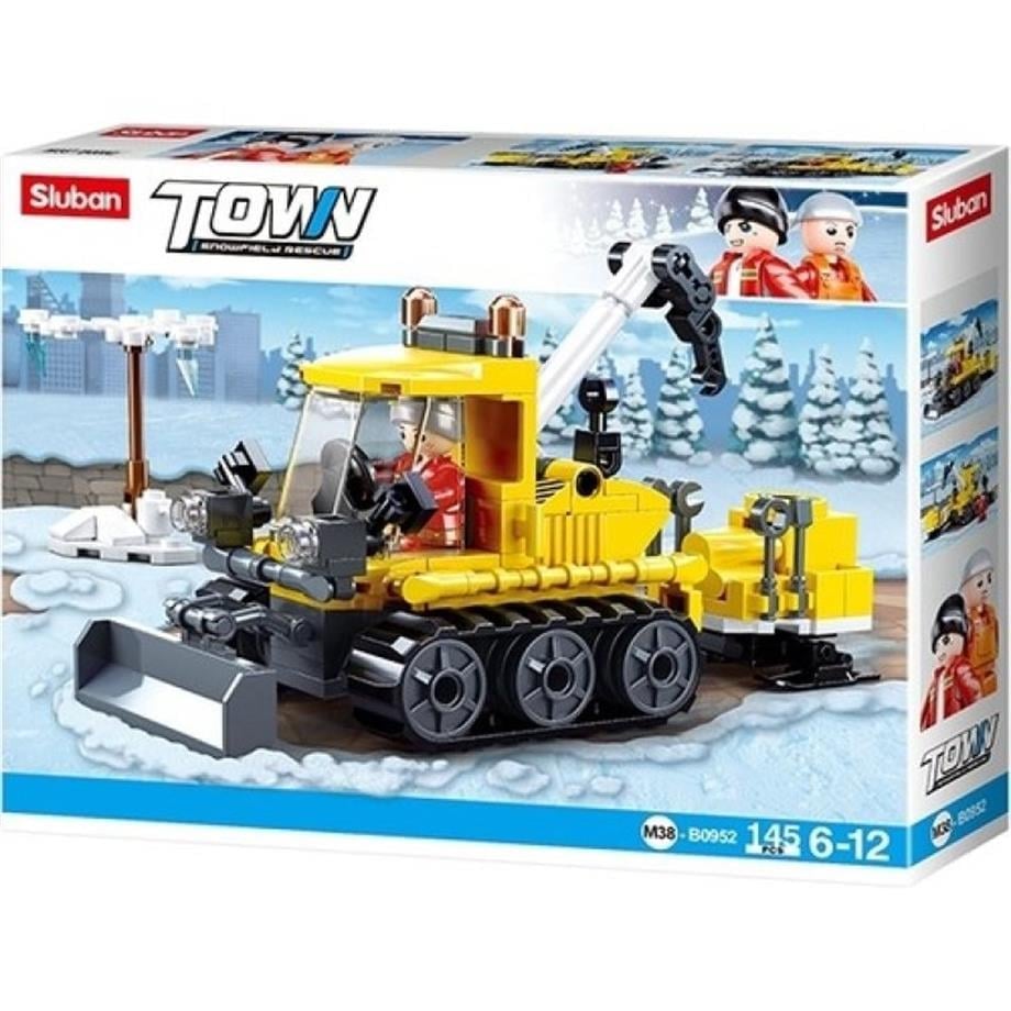 Lego 145 Parça Sluban Town Kar Kurtarma Aracı     