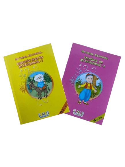 Masallarla kavramlar Nasrettin Hoca ile zıt kavramlar 1 ve Keloğlanla zıt kavramlar 2 okul öncesi 2li aktivite kitabı