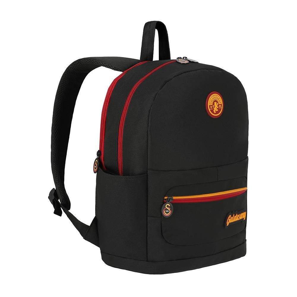 Me Galatasaray Leon Rubber Siyah Sırt Çantası 25528
