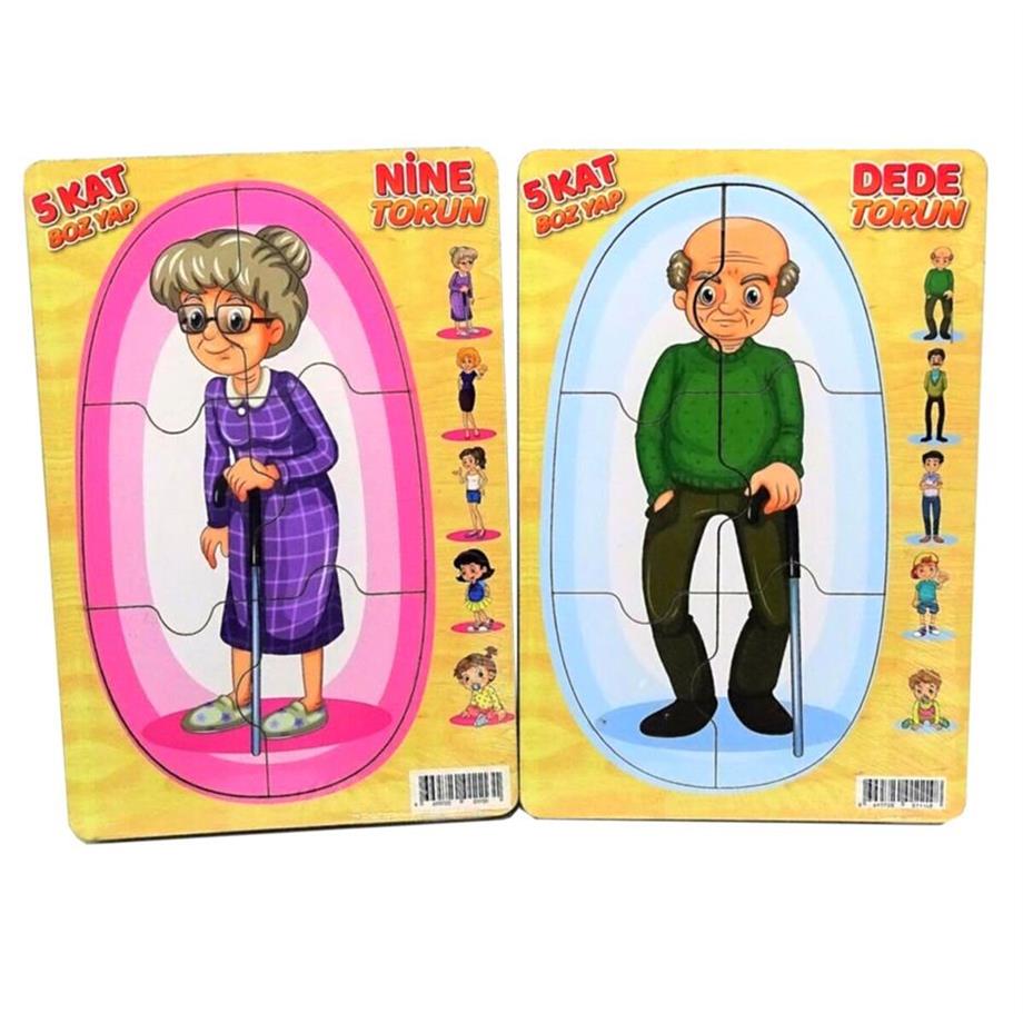 Memo Nine Torun Ahşap Puzzle