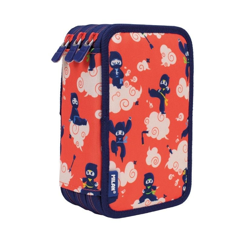 Milan 081364NLJ Ninja kırmızı kalemik+kırt.set