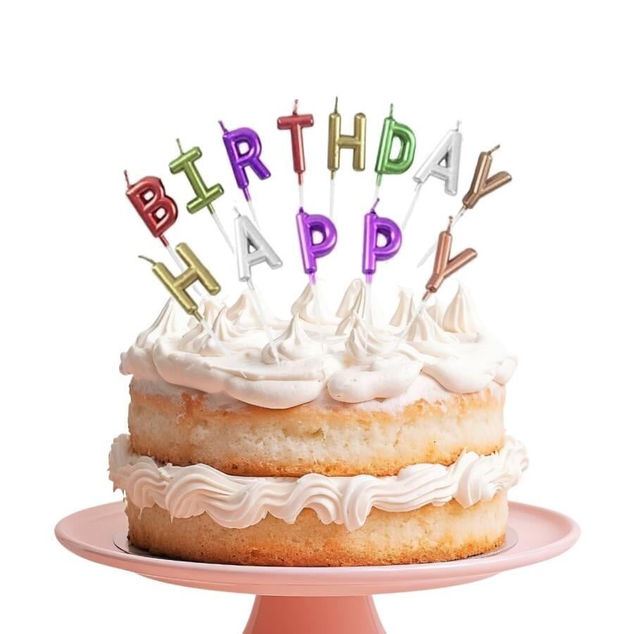 Mum Happy Birthday Metalik Karışık 13 Parça