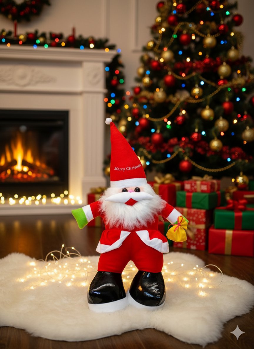 Noel Baba Peluş Oyuncak 65cm