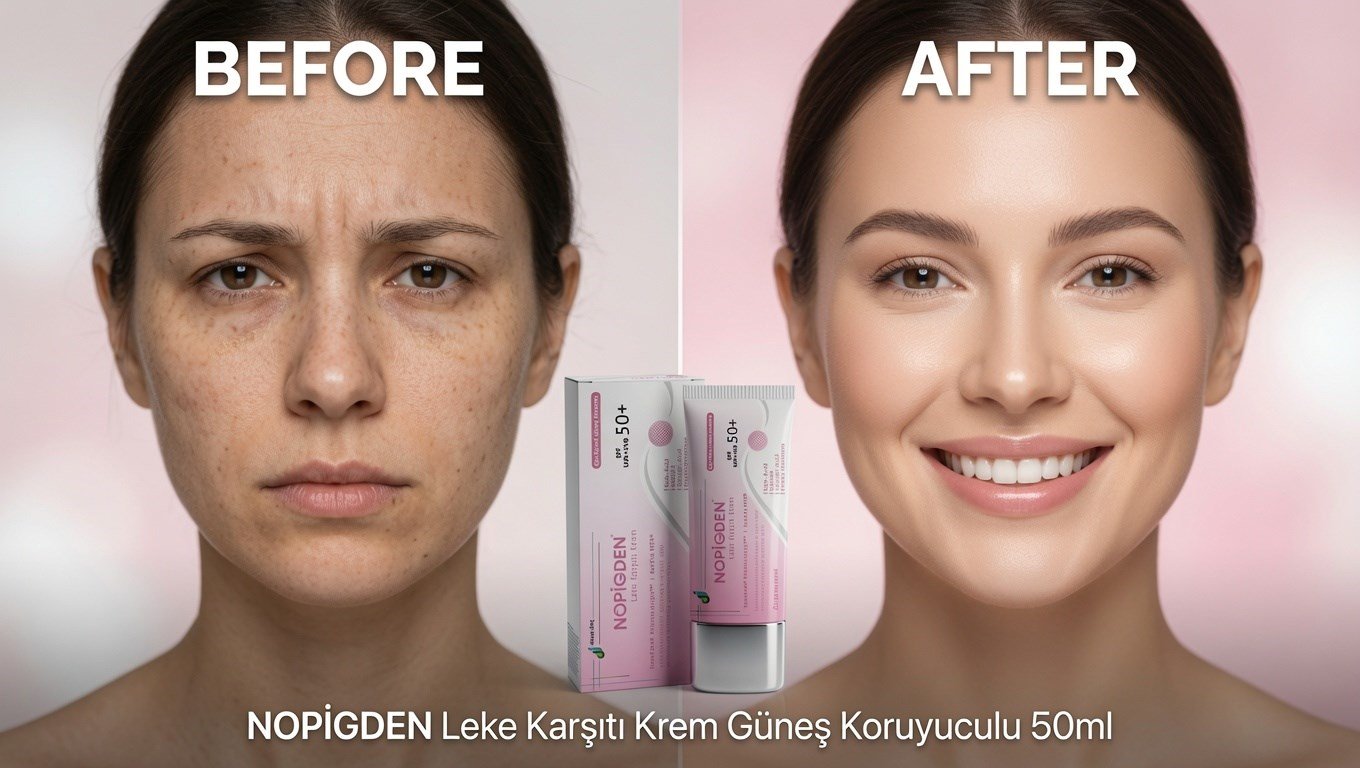 Nopigden Leke Karşıtı Krem Güneş Koruyuculu 50ml