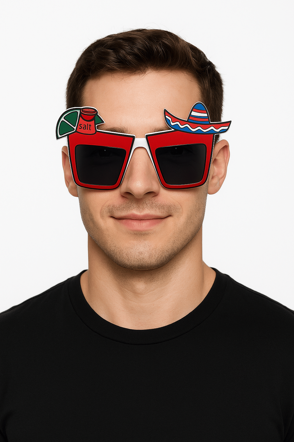 Parti Gözlük Meksika Şapkalı Kırmızı tekila-limon