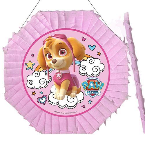 Paw Patrol Sky Pinyata 42cm + Sopası