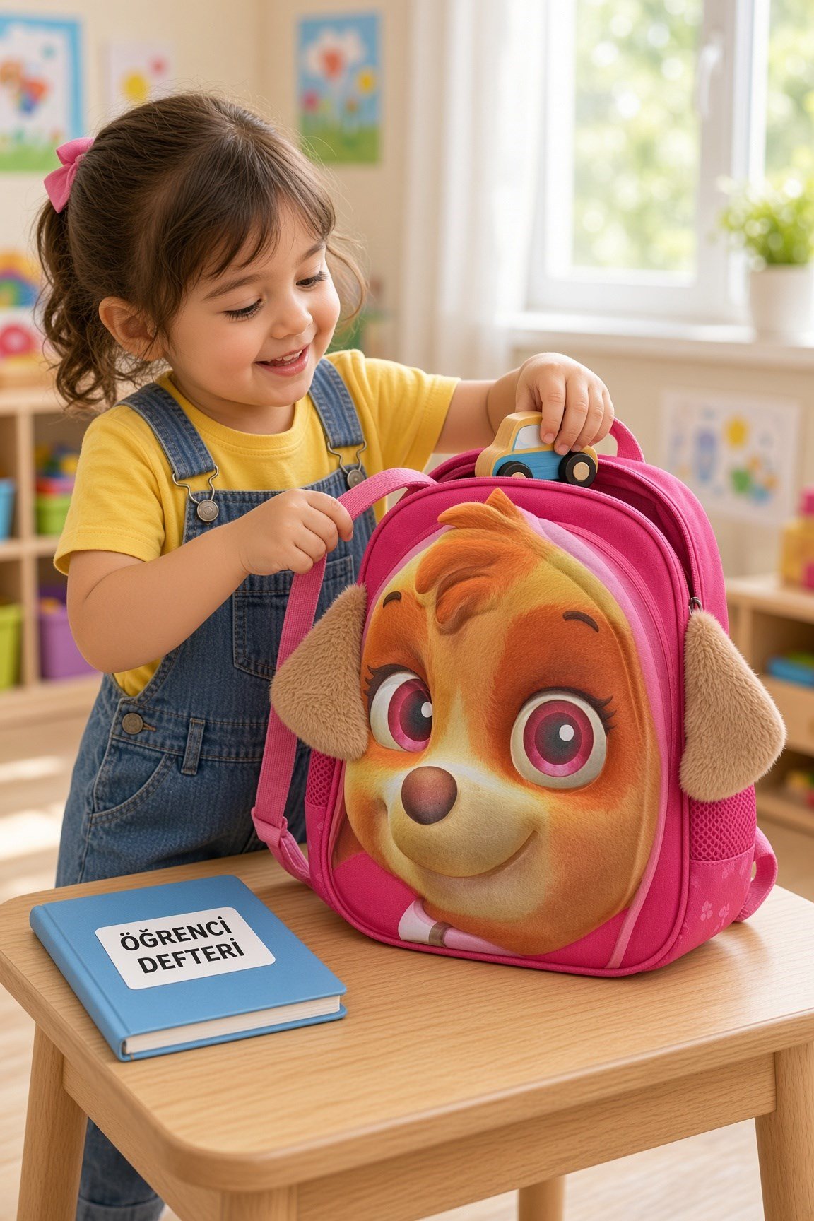 Paw Patrol Skye Anaokulu Çantası Lisanslı 1331-9