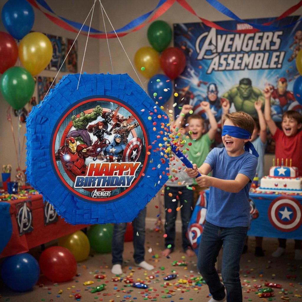 Pinyata AVENGERS yenilmezler 42 cm sopalı