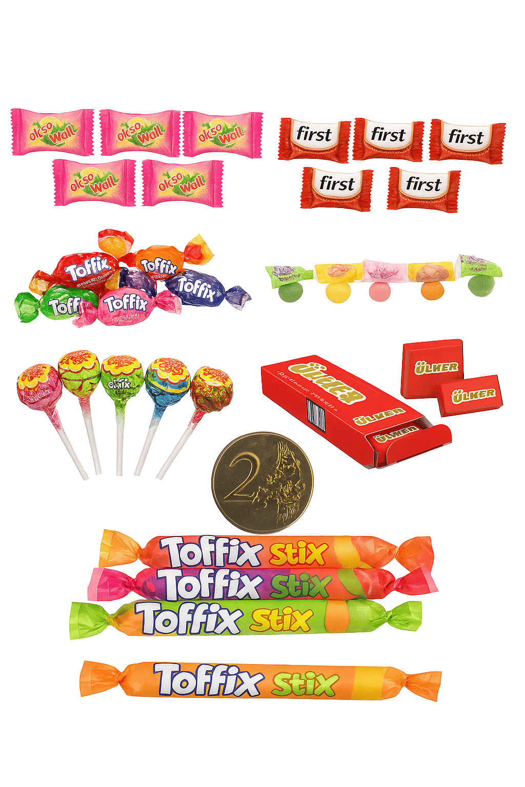 Pinyata İçi Şekerlemeler 50 Parça