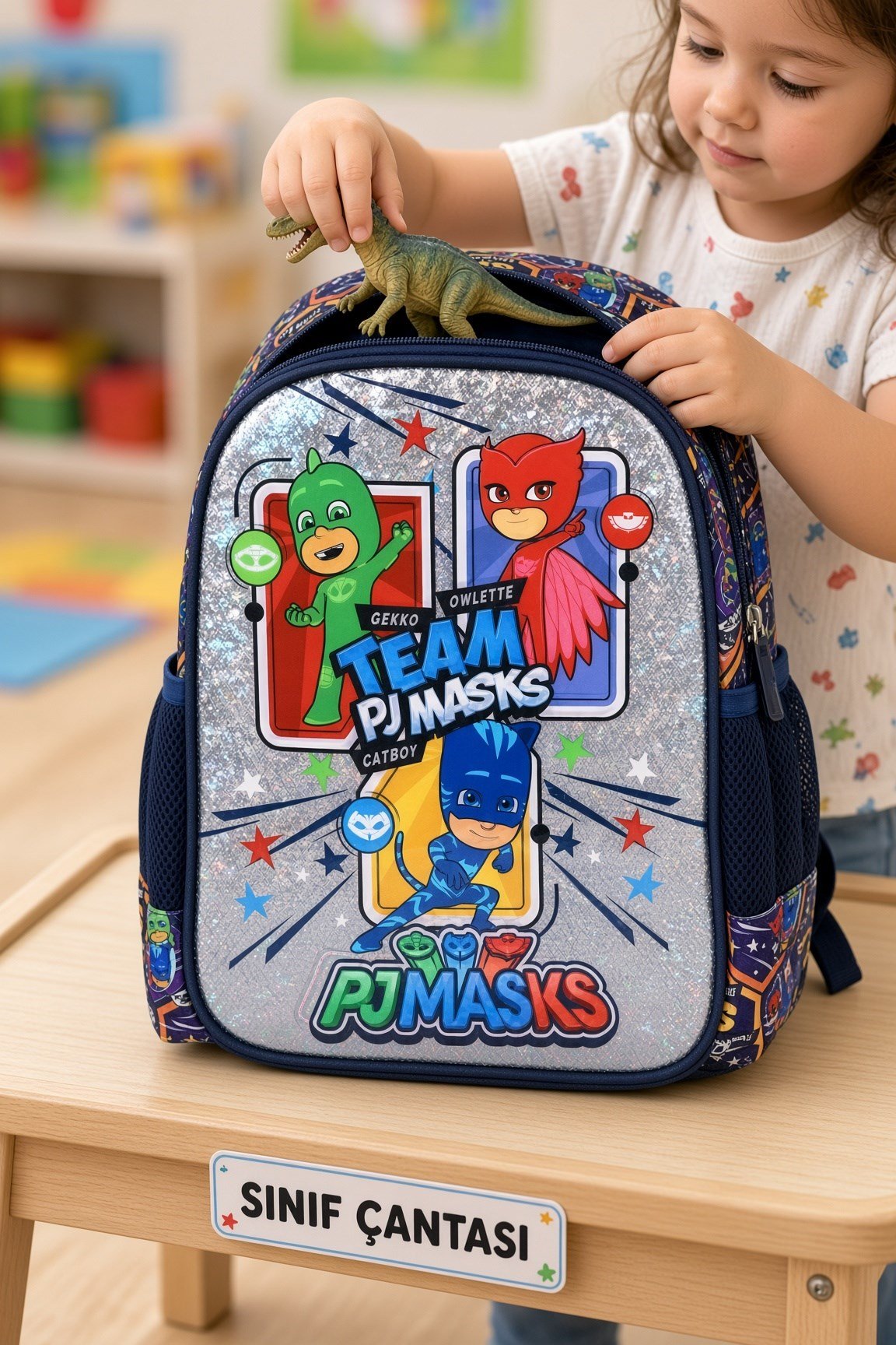 PJ MASKELİ Anaokulu Çantası team 21401