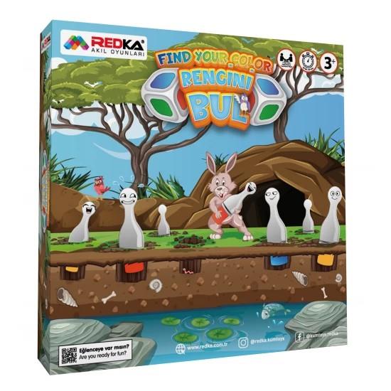 Redka Rengini Bul Hafıza Oyunu