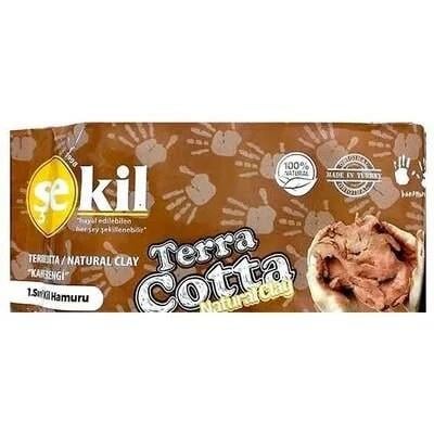 Şekil Seramik Hamuru Kahverengi 500Gr.
