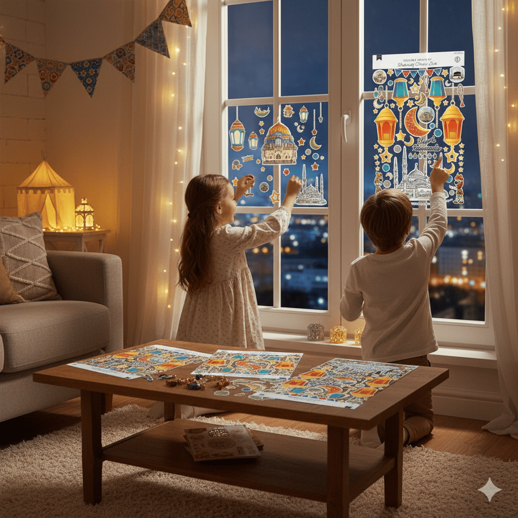 Stickers RAMAZAN 35x50 12Lİ