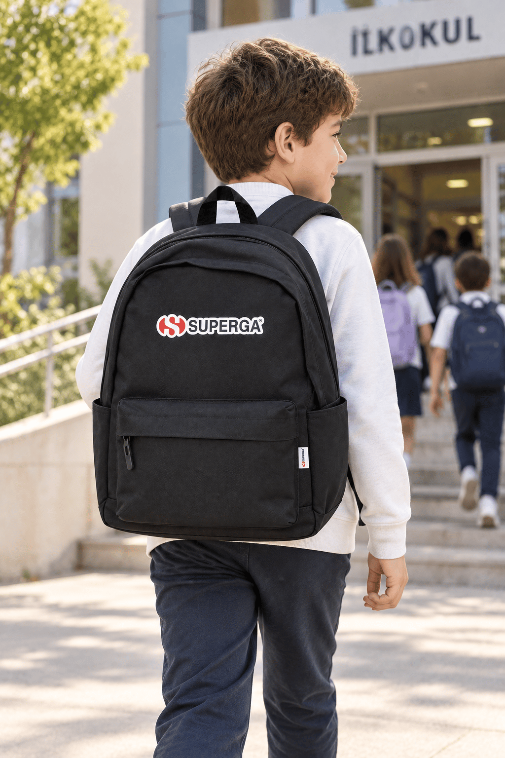 SUPERGA CONTOUR LOGO SIRT ÇANTASI