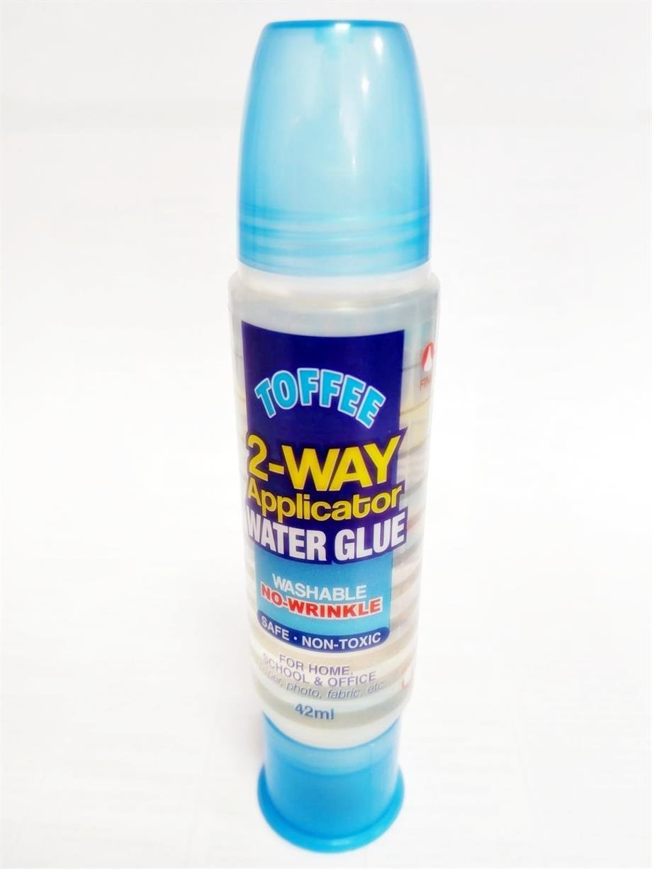 Toffee Çift Uçlu Sıvı Yapıstırıcı Non Toxic 42ML 