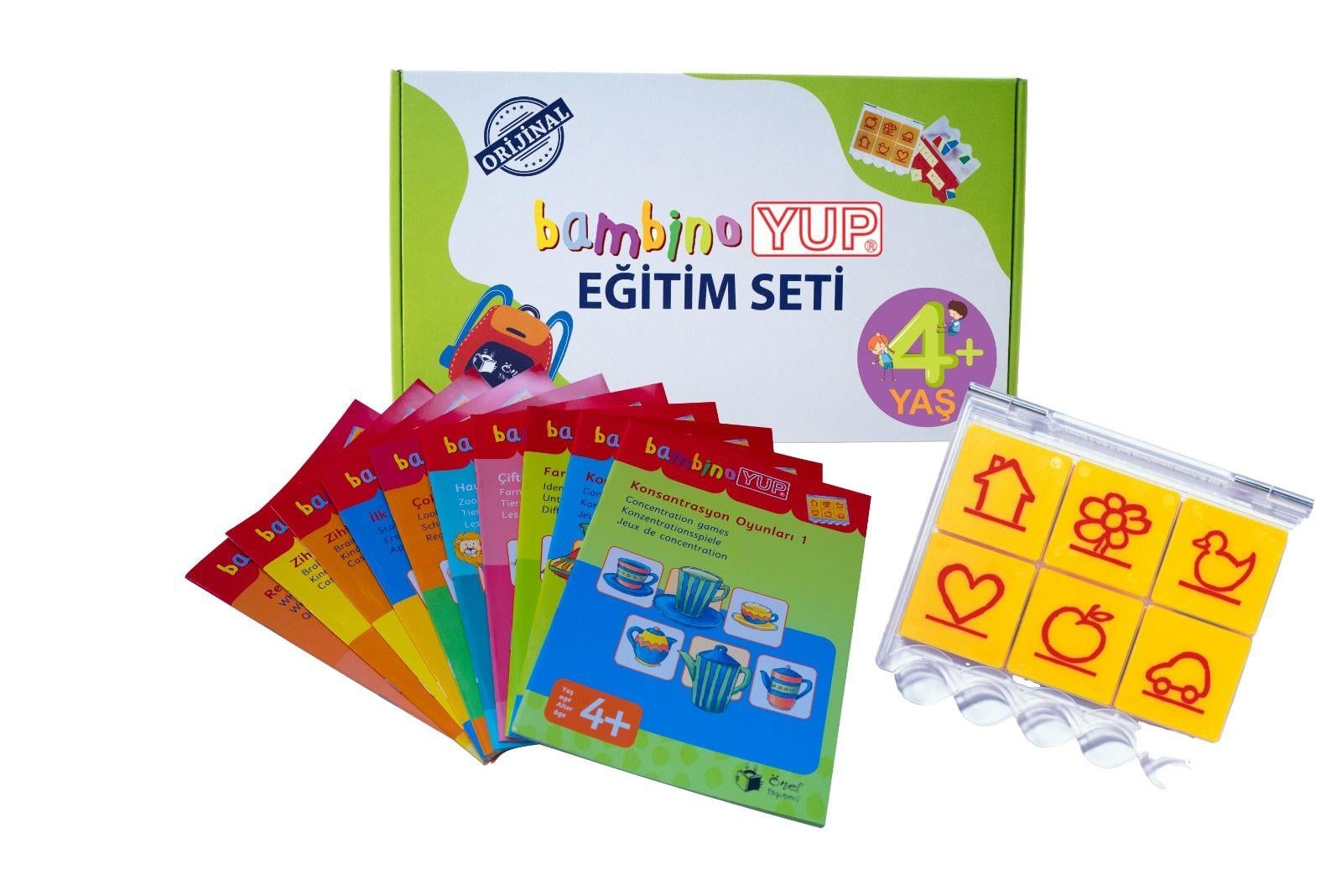 YENİ Bambino yup 4+seti 10 Kitapçık+Kontrol Kutusu