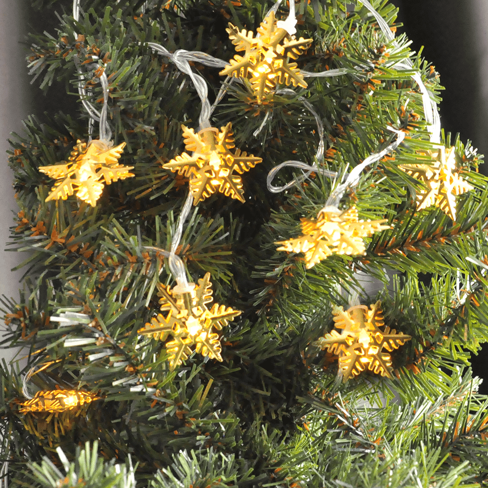 Yılbaşı Led ışık 3 metre KARTANESİ Figürlü yılbaşı pilli gün ışığı dekoratif ışık