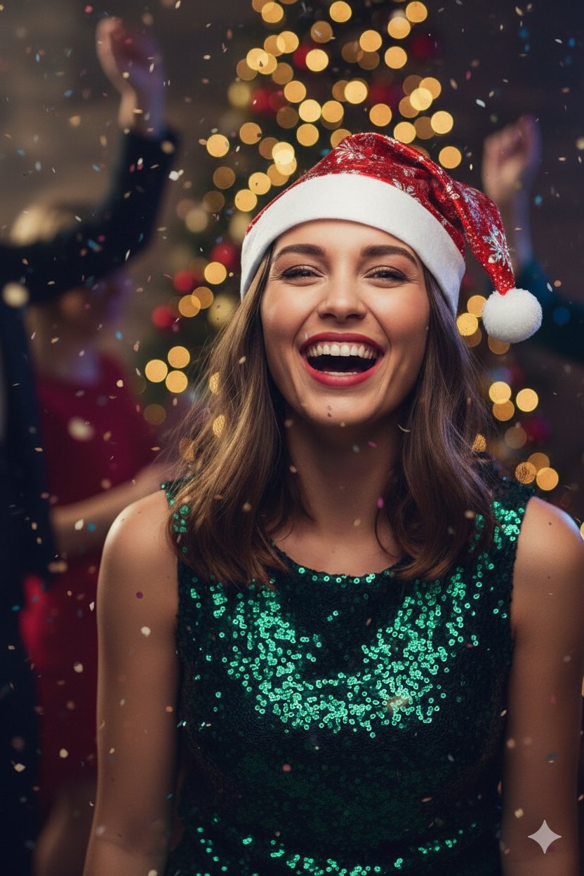 Yılbaşı Şapkası Parlak Kadife Noel Baba Kırmızı  Kartanesi Desenli Kafa Tam Tur 58 cm