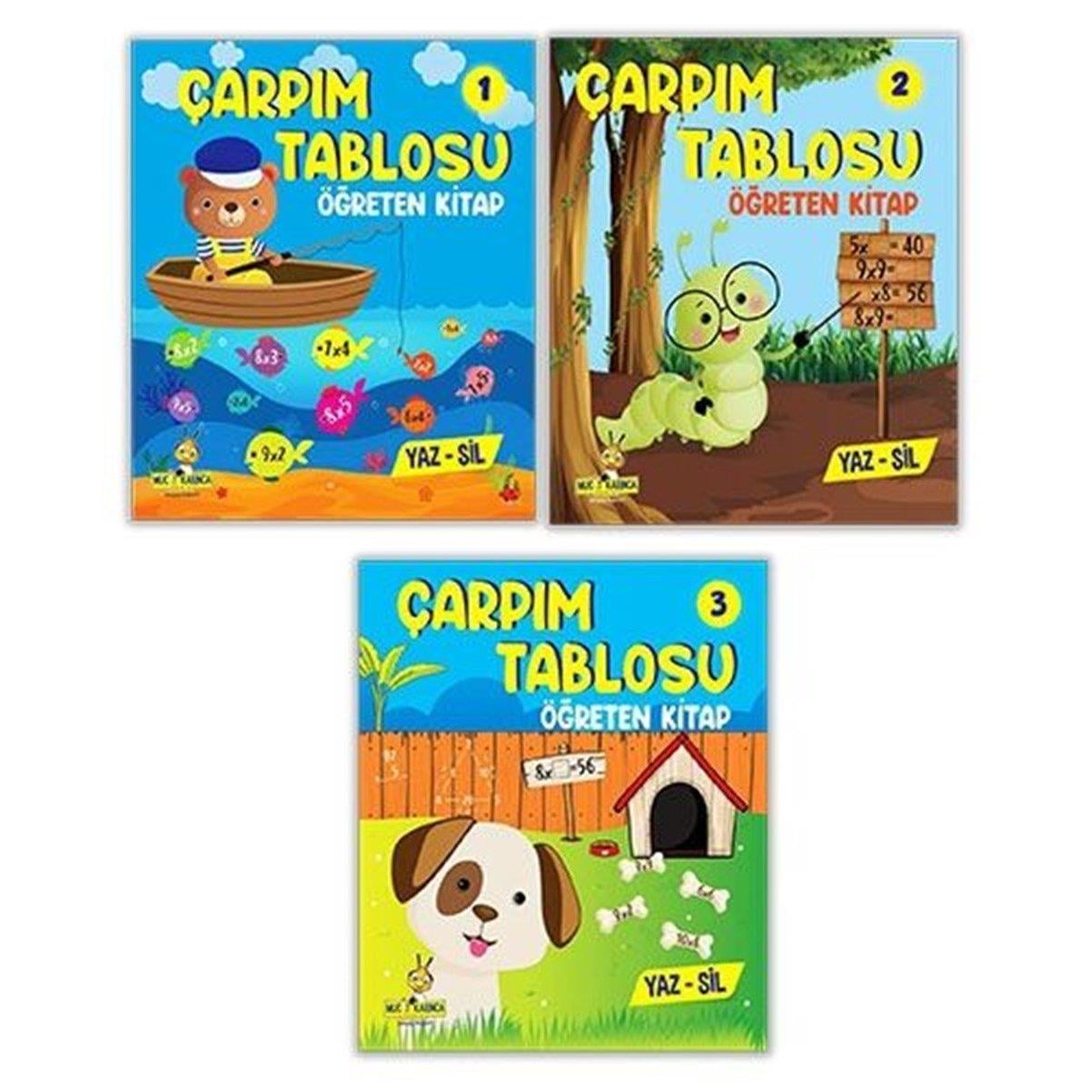 Yükselen Zeka Çarpım Tablosu Öğreten Kitap Serisi